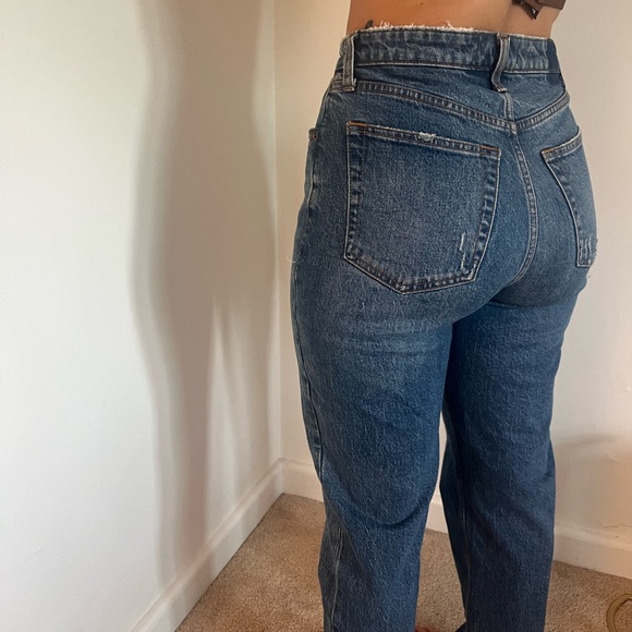 A&F Dad Jeans Curve Love High Rise - Picture 11 of 11